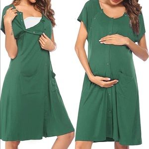 Labor & delivery gown (never worn)